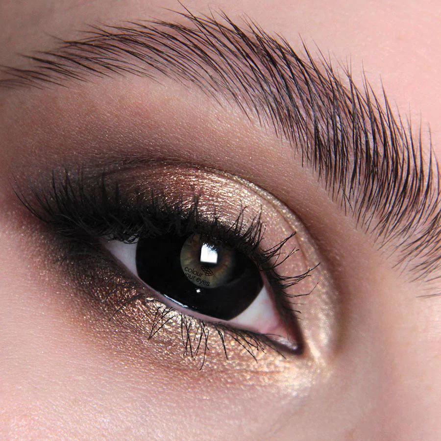 Black Mini Sclera 17mm Halloween Contact Lenses