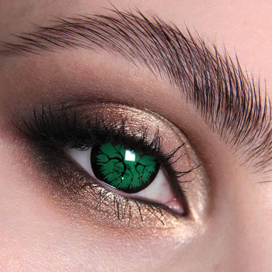 Blind Alien Halloween Contact Lenses