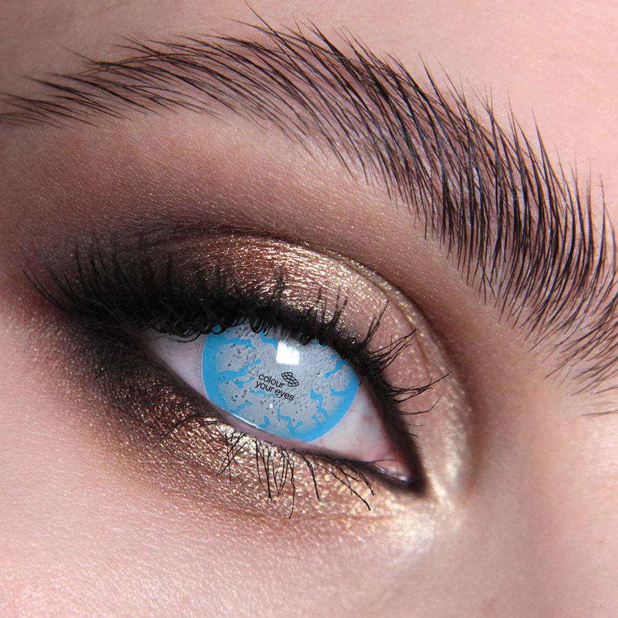 Blind Lightning Halloween Contact Lenses