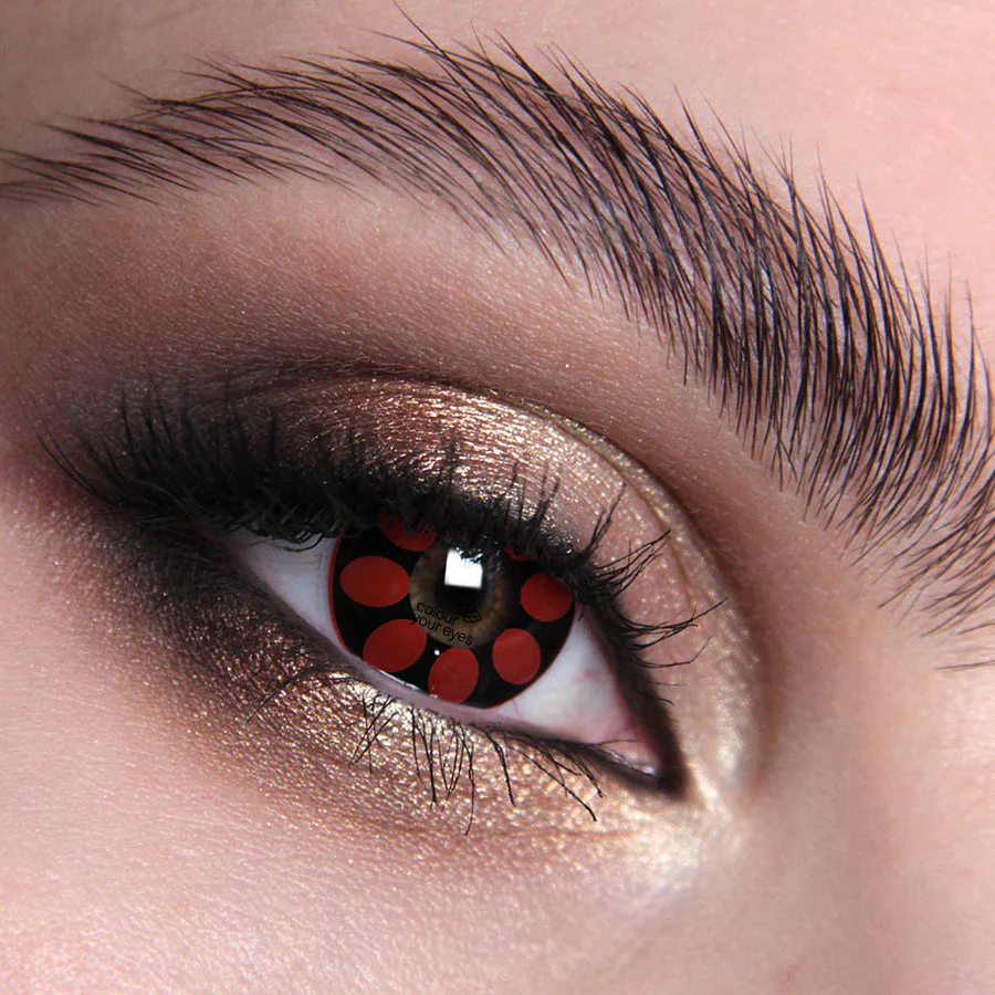 Crazy Daisy Halloween Contact Lenses