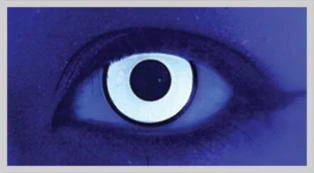 Glass White Halloween Contact Lenses - Image 2