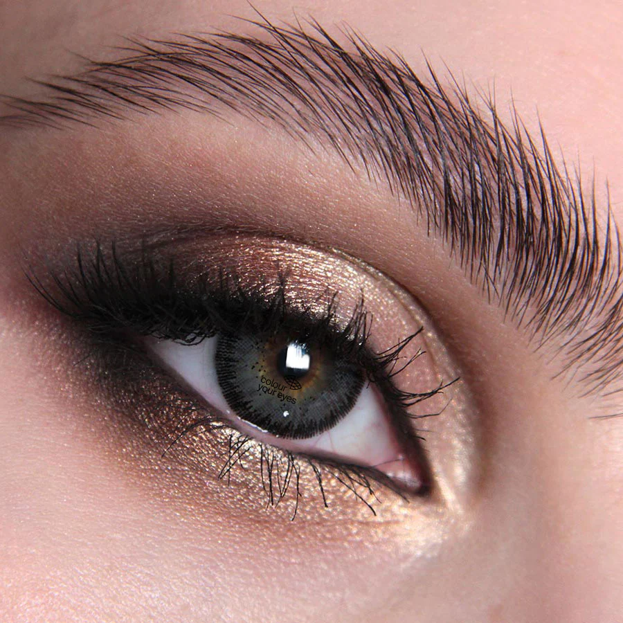 Grey Natural Coloured Contact Lenses