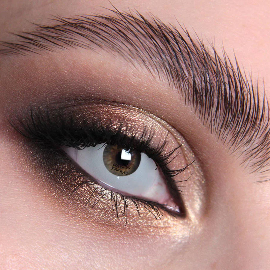 Grey Mini Sclera 17mm Halloween Contact Lenses