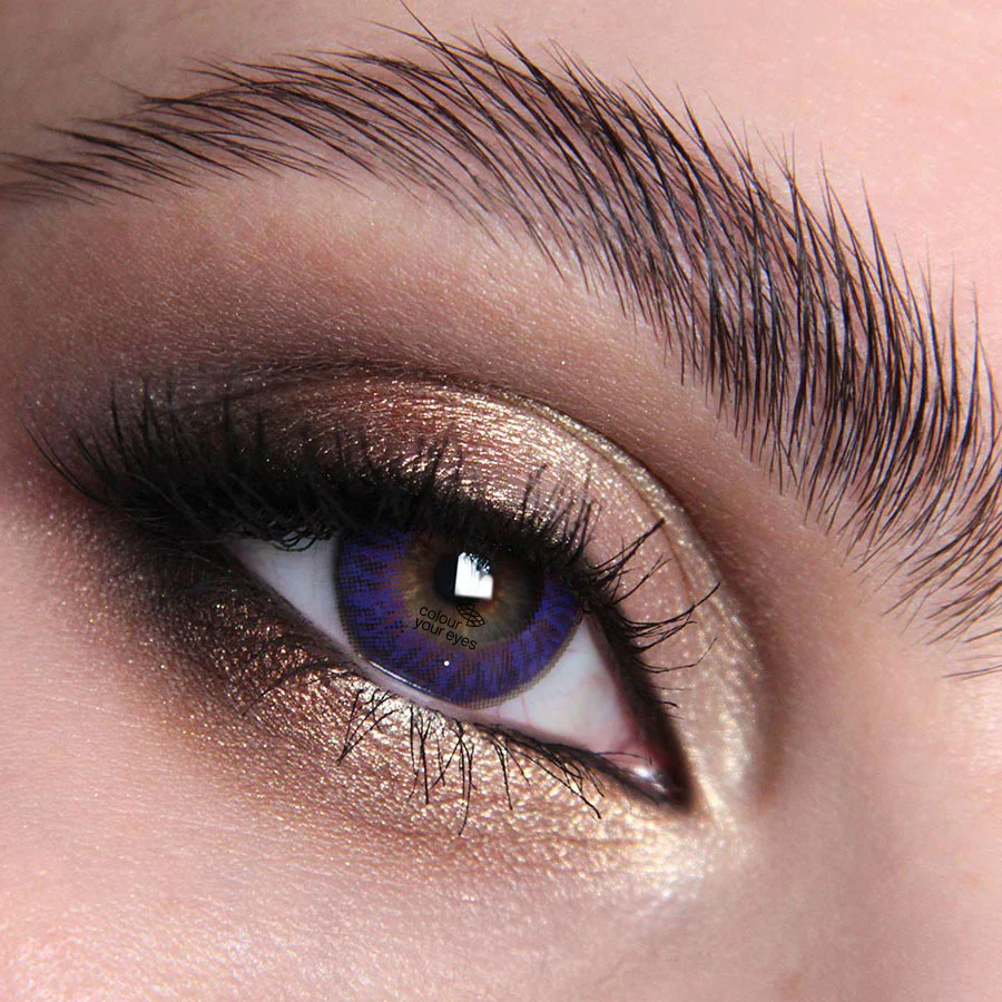 Pure Violet Natural Coloured Contact Lenses