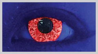 Rizzy Red Halloween Contact Lenses - Image 2