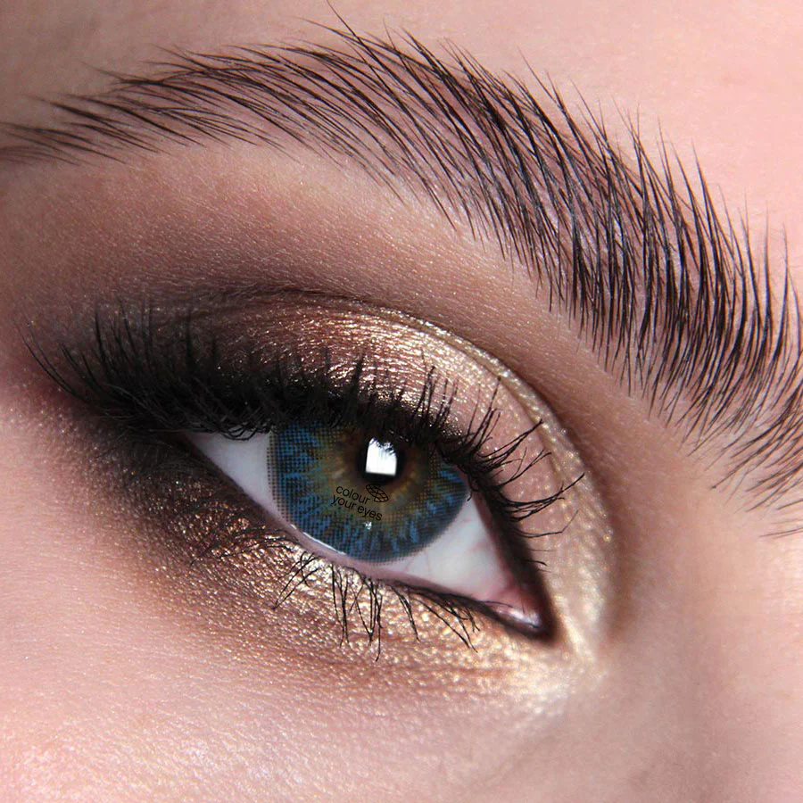 Sapphire Blue Natural Coloured Contact Lenses