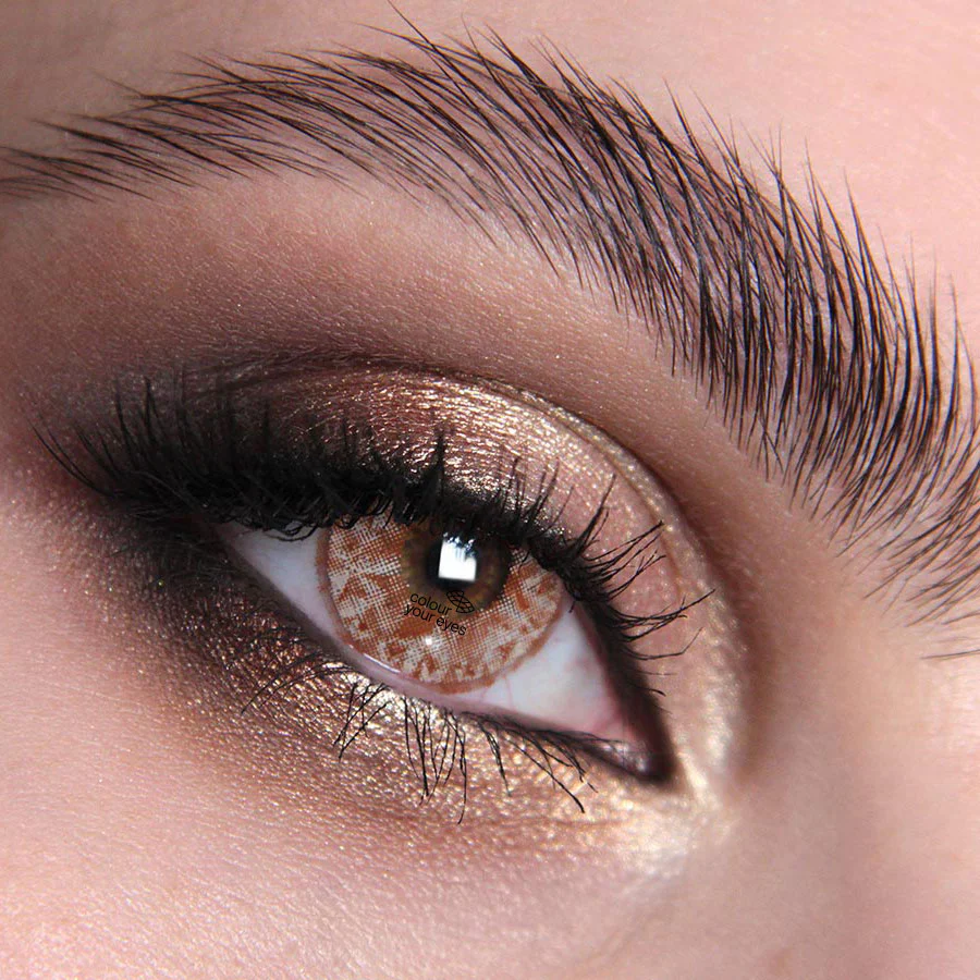 Shuro Brown Halloween Contact Lenses