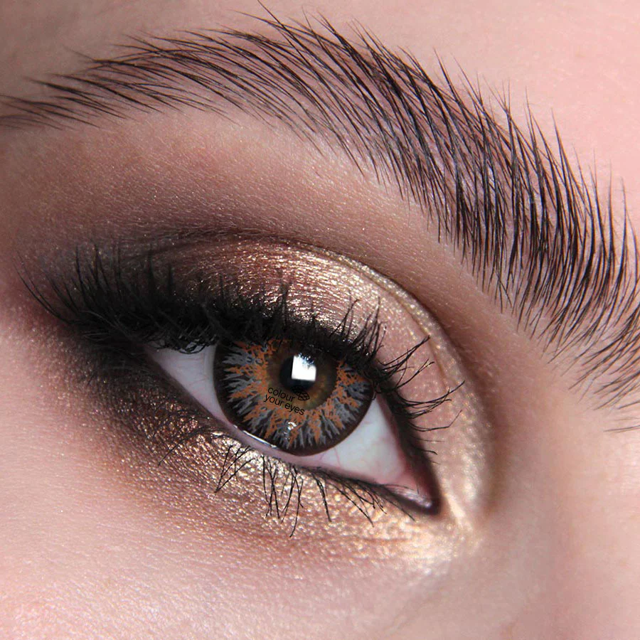 Sky Grey Natural Coloured Contact Lenses