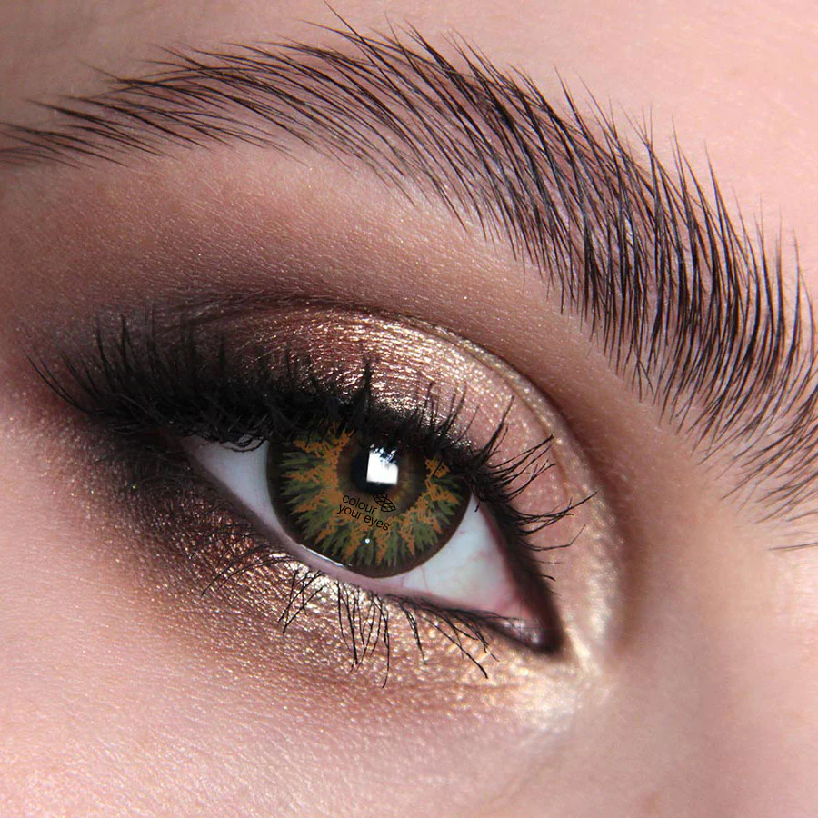 Soft Green Natural Coloured Contact Lenses