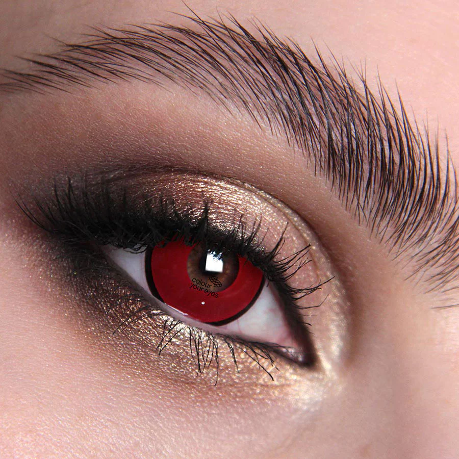 Vino Red Halloween Contact Lenses
