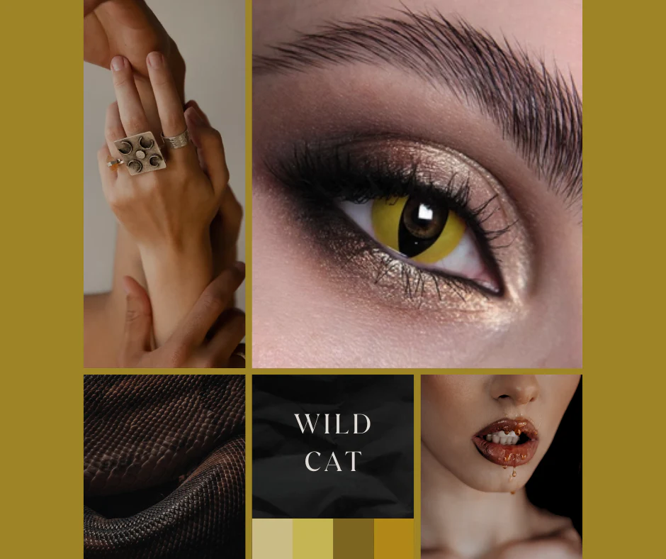 Wild Cat Halloween Contact Lenses - Image 3